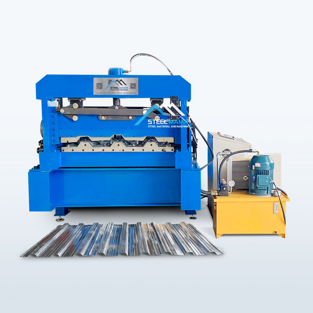 2023 Low Cost High Precision Metal Steel Floor Decking Sheet Cold Panel Roll Forming Machine Price